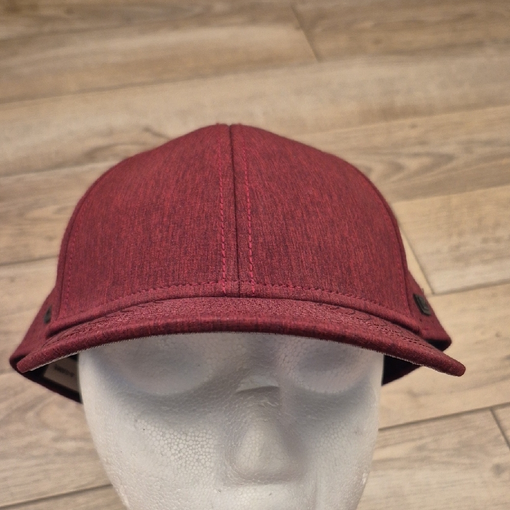 MELIN A-Game Hydro Dark Red Polyester Blend Logo Mens Casual Snapback Hat Cap
